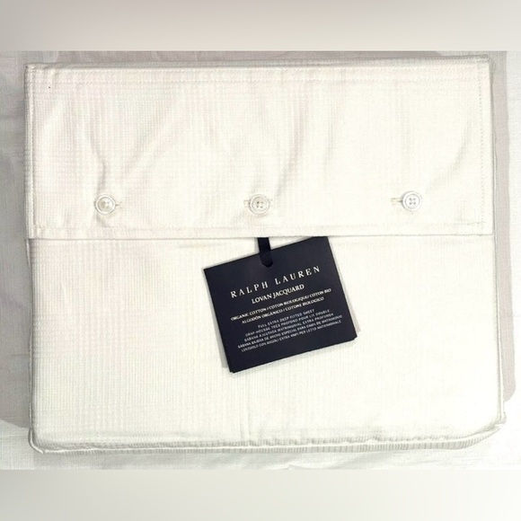 $150 NEW RALPH LAUREN HOME TWIN FITTED SHEET LOVAN SATEEN...